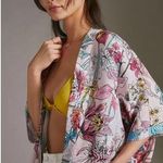 Anthropologie  Blank London Mixed Floral Cover Up Kimono Photo 0