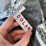 Anthropologie  Dolan Savannah Black & White Print Ruffle Top Photo 3