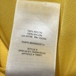 Wilfred Pose Long Sleeve Button Up Blouse Yellow Button Down Shirt Large Aritzia Photo 4