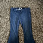 Free People Penny Pull On Flare Jeans Sz 30 Short in Blue Photo 2