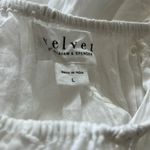 Velvet by Graham & Spencer Gracie Eyelet Dress/Swim in White, Size L NEW $216 White Size L Photo 7