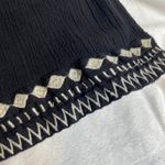RIPCURL Embroidered‎ Black Large Tank Dress Sleeveless Photo 1