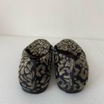 J.Crew women’s metallic leopard smoking slippers loafers shoes size 10 Photo 2