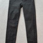 American Eagle  Womens Jeans 2 Short Hi Rise Jegging Black Skinny Stretch Denim Photo 0