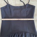 Abercrombie & Fitch NWT  Black Spaghetti Strap Maxi Slid On Back And Side ZipperM Photo 6