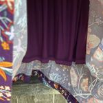 Anthropologie EUC  Maeve Beloved Dress Purple Floral Size Medium Retail $148.00 Photo 9