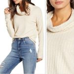 BP  ribbed turtleneck sweater new cream color Photo 5