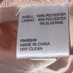 Alex Marie WO SIZE 16P ONE SHOULDER DRESS PEACHY FLORAL DESIGN LINED PLEATED EUC Photo 2