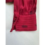 Equipment NWT  Femme Shirt in Raspberry red with Removable Neck Tie, Size S Photo 8