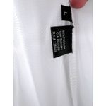 NWT Tango Mango | L | Sheer Mesh Cardigan Cover Up Sweater Top White Women Size L Photo 2