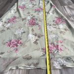 Vintage Virgo‎ Green Floral Pastel Floral Long Maxi Dress Size 14 Fairy Garden Photo 2
