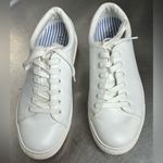 J.Crew  Women’s Road Trip White Sneakers - Size 7 - VGUC Photo 2