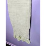 Amanda Uprichard  Green Cotton Crochet Beachy Lainey Midi Dress Size Medium Photo 4