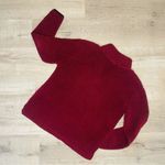 PINK - Victoria's Secret Victoria’s Secret pink maroon Sherpa sweater sweatshirt size xs with dog logo Photo 1