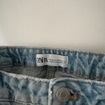 ZARA  TRF SKIRT STYLE DENIM CROP TOP Photo 4