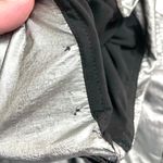 Lululemon Get Stellar Jacket Titanium Foil Windbreaker Hood Silver Size 10 Photo 6