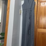 Gray Sleeveless Jumpsuit Size L Photo 4