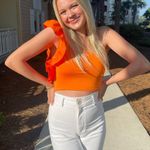 Boutique  Orange Top Photo 1