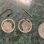 VTG 1992 Warner Bros Looney Tunes Tweety Bird Sterling Silver Dangle Earrings Photo 2