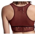 One Teaspoon  Wine Red Mesh Lace Bralette Size Small NWT Photo 3