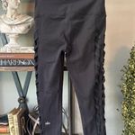 Alo Chevron Capri Semi Sheer Legging Black Womens Size XS Photo 7