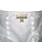 PilyQ Clarissa Eyelet White Cover Up Beach Dress XS/S Photo 4