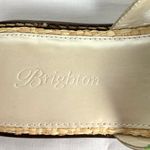 Brighton Floral Leather Sandals Sz 6.5 New without tags Thongs Flip Flops Photo 3