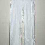 Eileen Fisher Washable Stretch White Crepe Pant Size Small Photo 0
