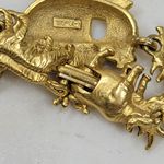 Vintage AJC Noahs Ark Bracelet 7" Gold Tone Animals Linked Metal Jewelry Photo 9