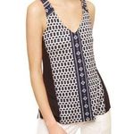 Sanctuary New Women’s KIRA PRINTED TANK TOP NAVY Photo 0