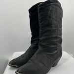 Dingo Vintage Black Womens Boots 6 Western Rodeo Boho Festival Photo 8