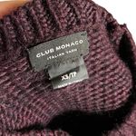 Club Monaco  wool alpaca blend eggplant sweater size Xs Photo 2