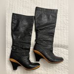 J Shoes Babette black leather boots Size 8 Photo 0