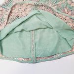 Lovers + Friends Midvale Mini Dress in Green & Pink Large Photo 5