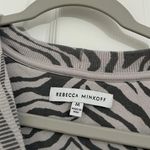Rebecca Minkoff Rosie Zebra Puff-Sleeve Sweater Photo 4