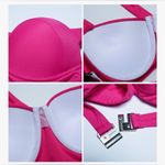 CHERRY CAT Womens Vintage Retro Polka High Waisted Underwire Bikini Swim 8 Photo 5