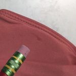 ANDIE  Scala Padded Bandeau Bikini Top Strapless Punch Melon Size S New / FLAW Photo 2