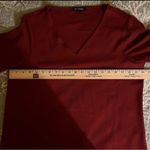 Burgundy Bell Long Sleeve Boho V Photo 4