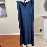 House Of CB 'Dana' & Charlene Navy Puff Sleeve Corset & Maxi skirt Set NWOT L Photo 13