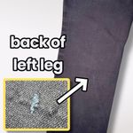 Talbots Heritage Navy Straight Leg Jeans Mid Rise Stretch 10 Petite Photo 7