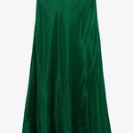 ZARA Blogger’s Fav| NWT Satin Effect Midi Skirt Photo 5