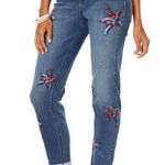 Dg2 novelty embroidered girlfriend jeans size 10 Photo 0