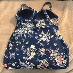 Oh Baby by Motherhood Tankini, size Medium Blue Photo 3