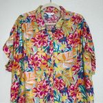 Time And Tru  Linen Lyocell Blend Roll Cuff Button Down Shirt Photo 2