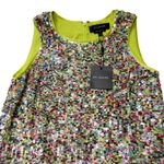 St. John NWT Shift in Confetti Sequin Hand Beaded Sleeveless Dress P $1795 Photo 1