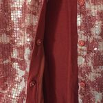 Jones New York Orange front-sequin light cardigan Photo 3