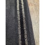 Driftwood  Wyatt Flare Black Wash Beaded Trim Stretch Jeans Size 32x33 Long Tall Photo 1