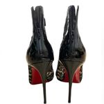 Christian Louboutin Patent Rete Lace Dentelle Psybootie 100 Ankle Boots Photo 5