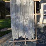 Long White Lace Swim Coverup Beach M Size M Photo 4