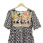 Vintage Vermont Country Store Maxi Dress Patchwork Floral Black Pink Size Small Photo 7